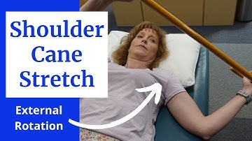 Shoulder Cane Stretch (for External Rotation)