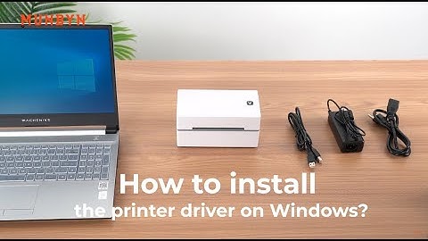 How to install MUNBYN RealWriter 130 driver on Windows?