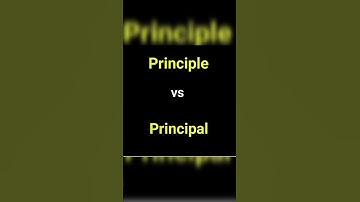 Principle v/s Principal Amazing 😱😱 difference / English facts #Learn English #shorts