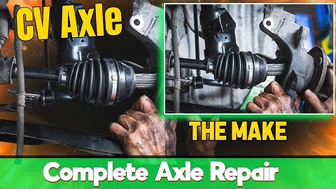 Complete CV Axle Shaft & CV Joint Replacement 🔧 | Full Step-by-Step Repair Guide #diy #automobile 