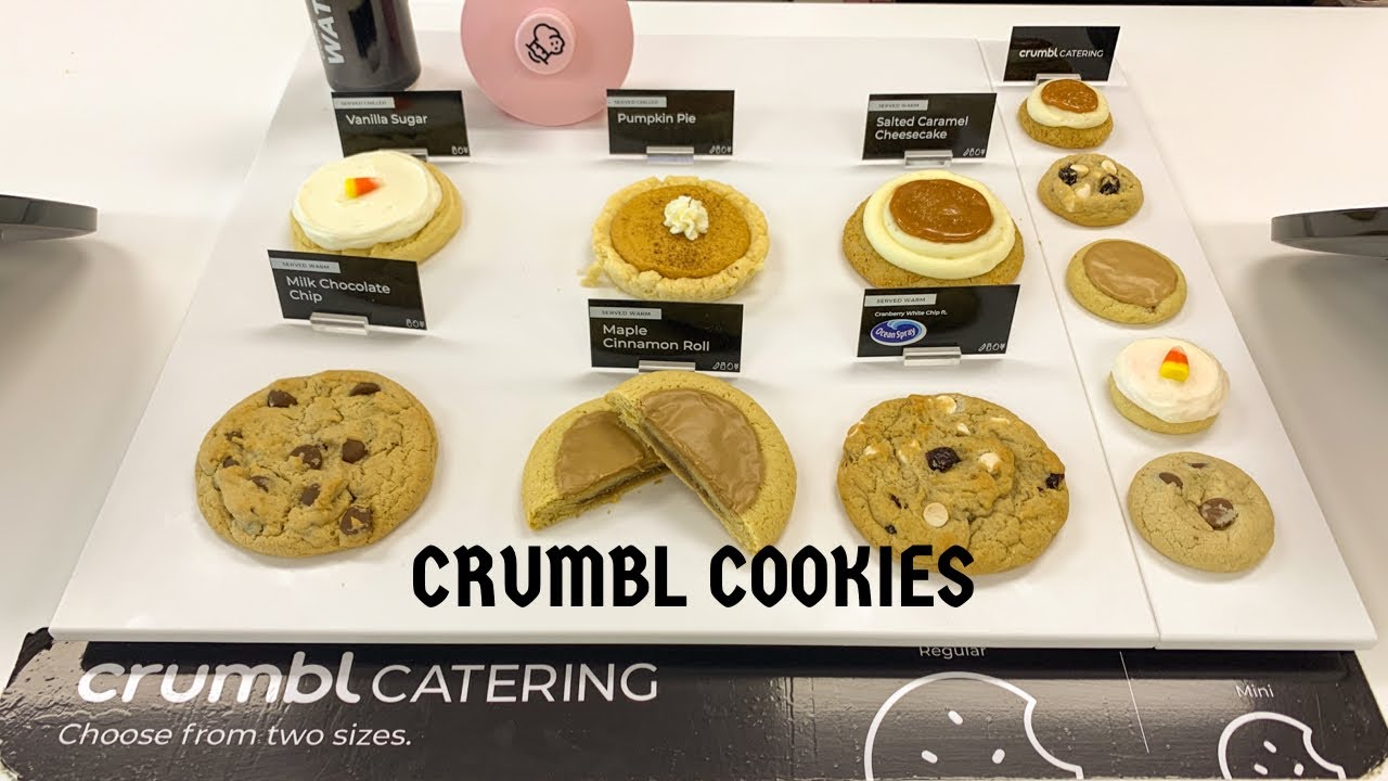 Crumbl Cookies RAPID EATS SNACK ATTACK (R.E.S.A) YouTube