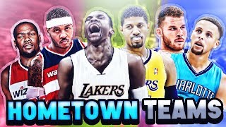 7 BEST NBA TEAMS IF EVERY PLAYER PLAYED FOR THEIR HOMETOWN