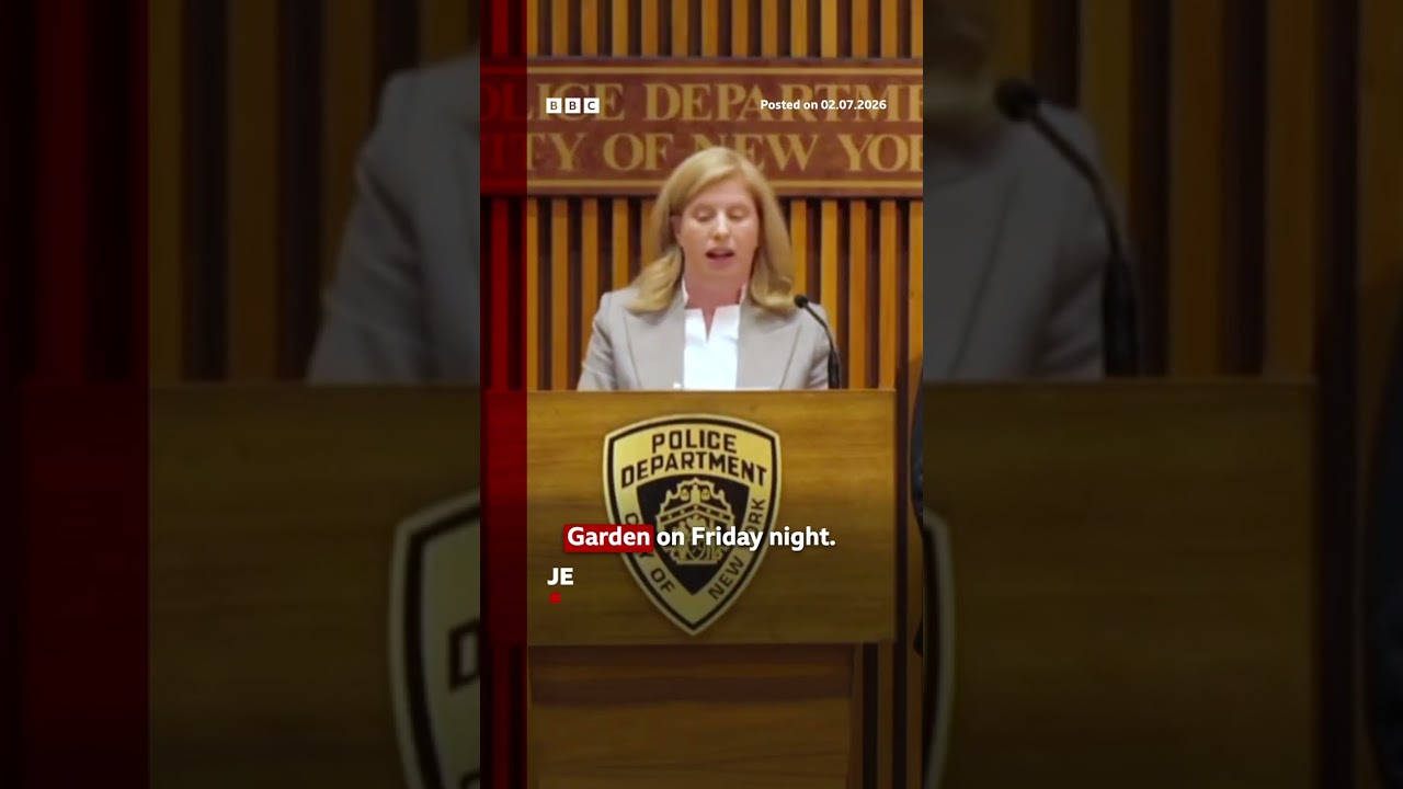 NYPD give update ahead of rumoured Taylor Swift wedding. #TaylorSwift #BBCNews