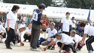 運動会 紅白玉入れ 1位  日本