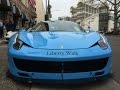 Liberty Walk Ferrari 458 Italia with LOUD Armytrix Exhaust in Beverly Hills!