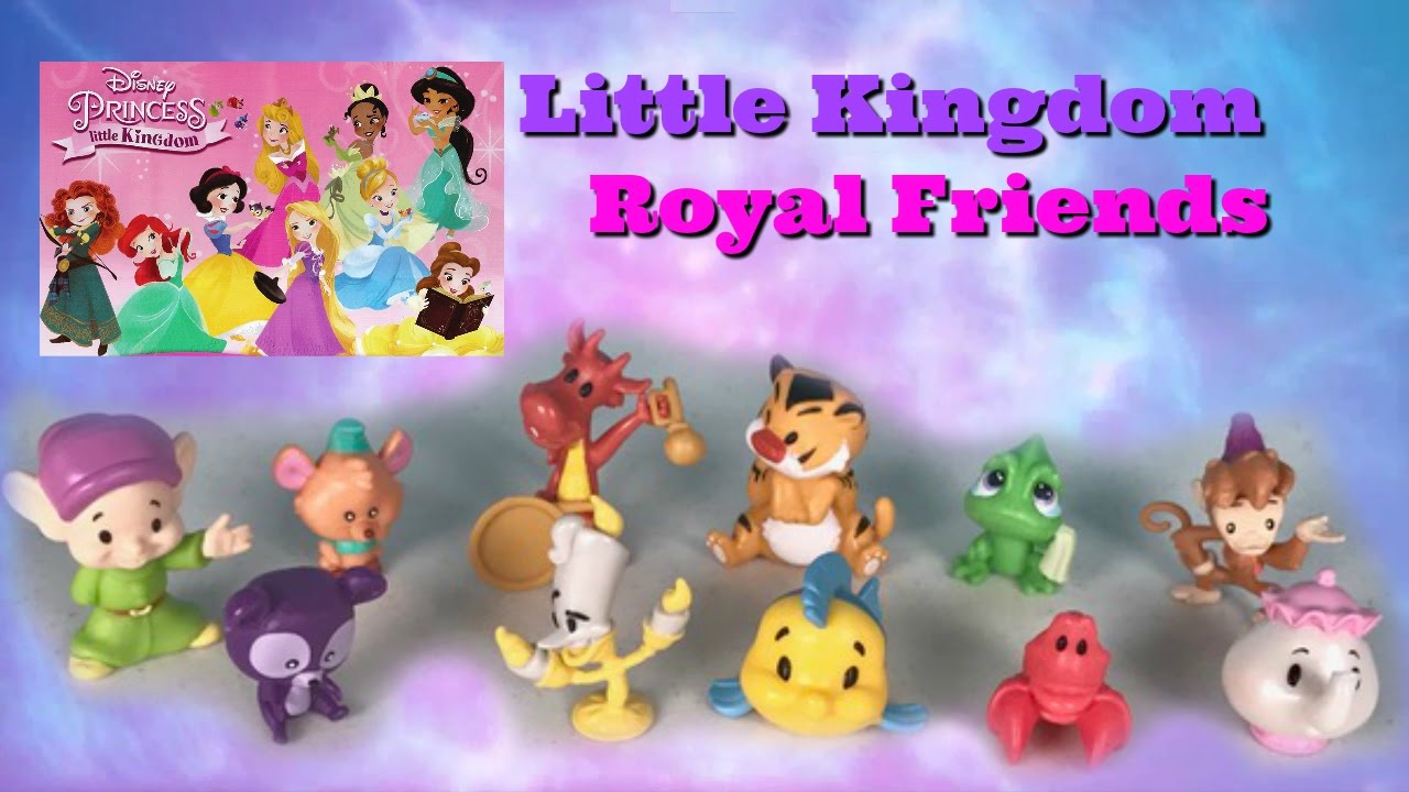 disney princess little kingdom royal friends collection
