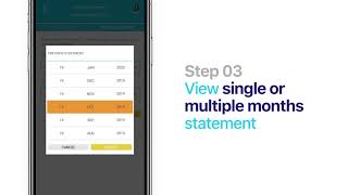 Request for a duplicate statement using the SBI Card Mobile App. screenshot 3