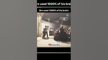 Bro used 1000% of his brain