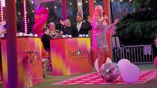 La Gunilla Persson  I Won´t Shake (La La Gunilla)  Eurovision Village förfest 7 maj 2024