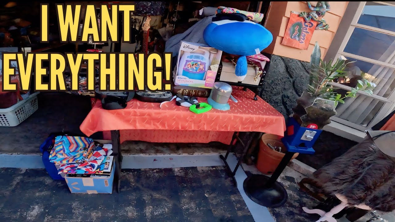 Celebrity garage sale provides amazing scores! YouTube