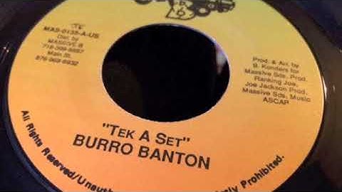 Burro Banton - Tek A Set - Massive B