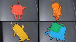 Numberblocks Pancake Art - 1, 2, 3, 4+5