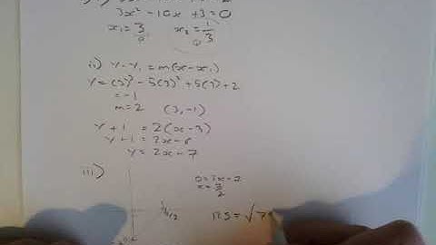 Mixed Exercise 12 Qs 1 & 2