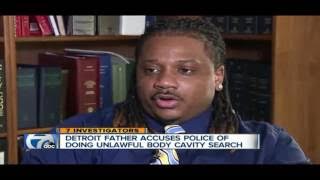 Video of officer performing forced anal cavity search on innocent man