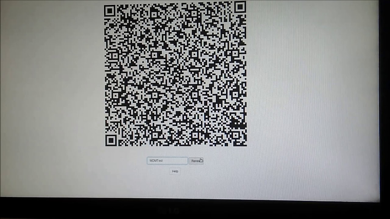 Deploying the MDM App on Android by Scanning a QR Code