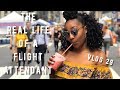 The "Real Life" of a Flight Attendant | Vlog 29 | THE BIG APPLE!