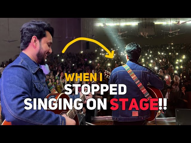 I Stopped Singing On Stage Then This Happened | Syed Umar class=