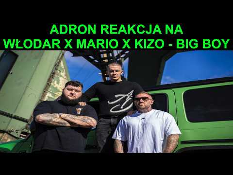 WŁODAR X MARIO X KIZO - BIG BOY ADRON REAKCJA