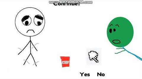 The Stickman Competition (Xbox Bootleg) Continue + Game Over (As 7 Stickman Players)