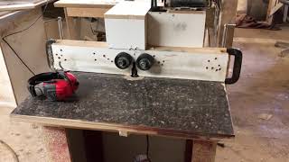 Ultimate Router / moulding . Machine with power feed!!!