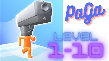 Gun Head Run - Gameplay Walkthrough Level 1 to 10 Android IOS