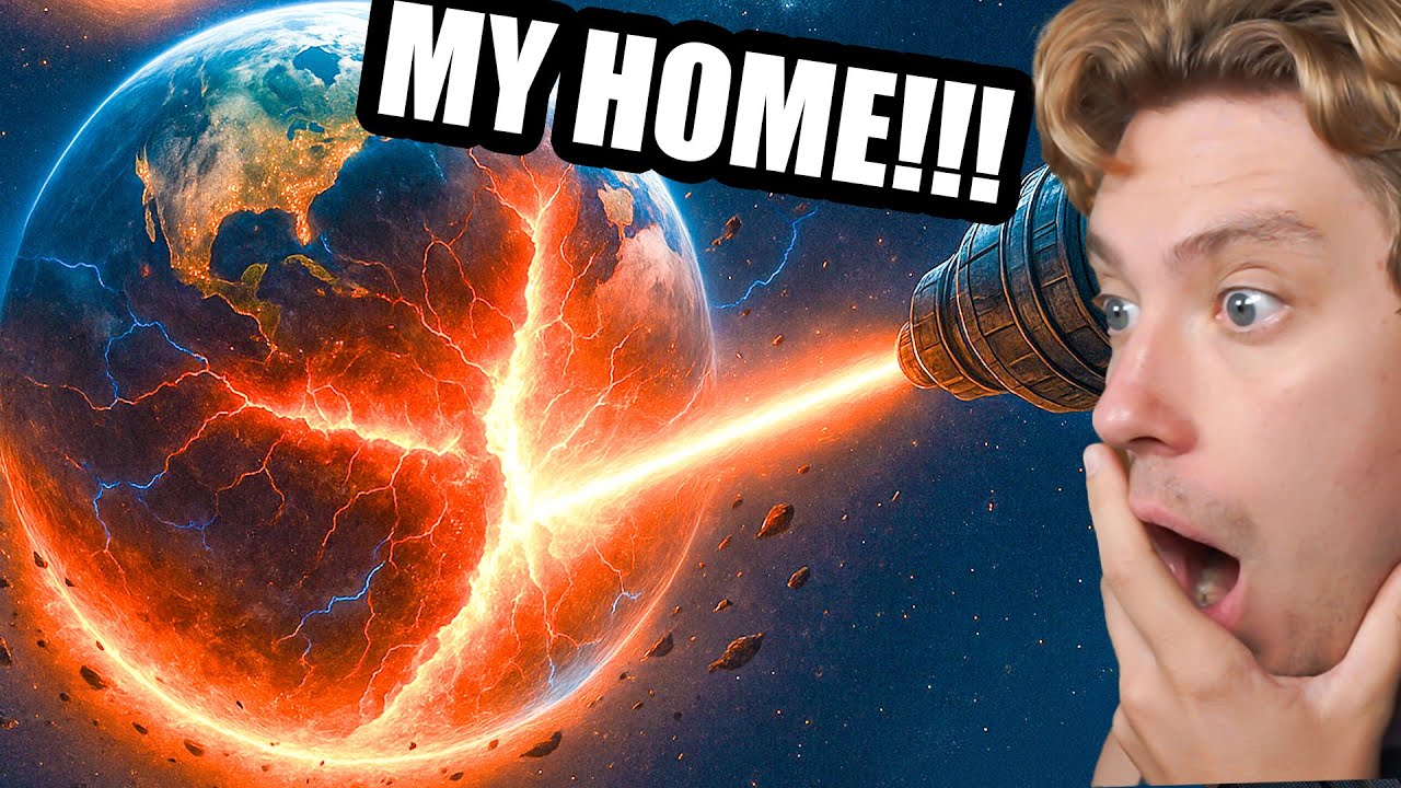 Уничтожение Земли лазером... (Солнечный удар)