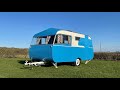 1960 Bluebird Dauphine Vintage Classic Mid Century Caravan Tour