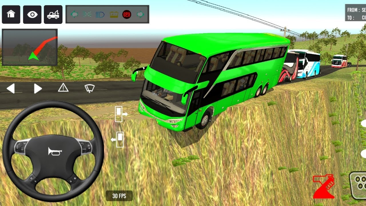 🔥Bus Simulator Indonesia l💥😮New Euro Coach Bus Simulator Indonesia l #bussimulatorindonesia #games