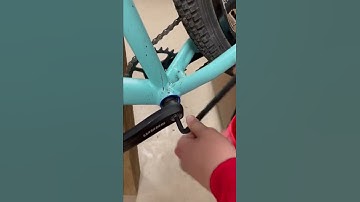 How to fix a crank the jank way #mtb #asmr #shorts #dirtjumper