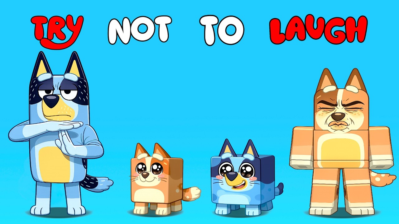 BLUEY - TRY NOT TO LAUGH😂 - MEME MADNESS💀