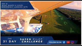 Trees vs Water - What Makes A Good Emergency Landing Site? Day 9 of the 31 Day Safer Pilot Challenge