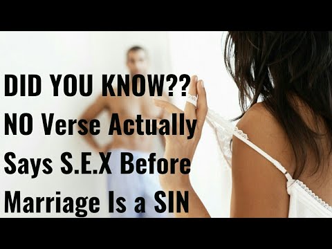 Is Sex Before Marriage A Sin?? | WHERE IN THE BIBLE IS IT WRITTEN