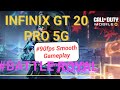 INFINIX GT 20 PRO 5G ® 90FPS BR GAMEPLAY IN LOWGRAPS #callofduty #callofdutymobile #codmobilegaming👍