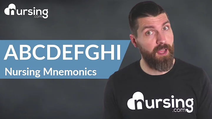 How nurses stay focused when doing an emergency trauma assessment | Nursing Mnemonic | ABCDEFGHI