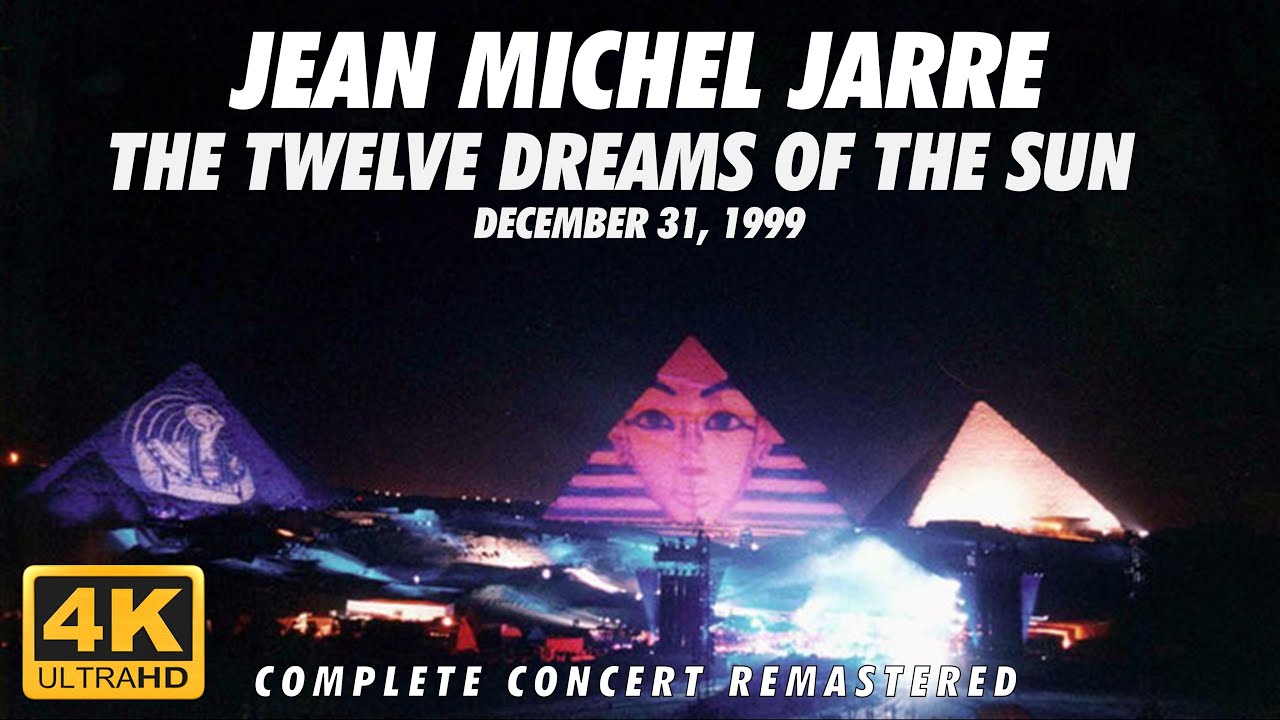 Jean Michel Jarre - The Twelve Dreams of the Sun, Egypt (Dec 31, 1999) [TV Broadcast] Remastered