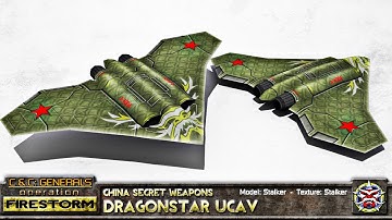 Dragonstar vs USA High Tech (MOD OPERATION FIRESTORM) C&C Generals Zero Hour