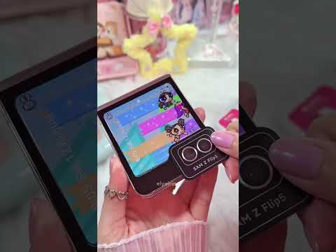 Galaxy Z flip5 protected 💜 #galaxyzflip5 #zflip5 #samsung #shorts