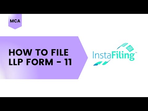 How to file LLP Form 11 | ROC Form 11 for LLP | New LLP Portal Form 11