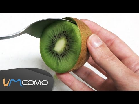 Melhor Jeito de Cortar Kiwi em Segundos