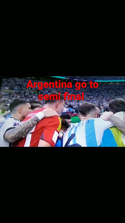 Argentina go to semi final #messi #football #argantina # LIKE AND subscribe