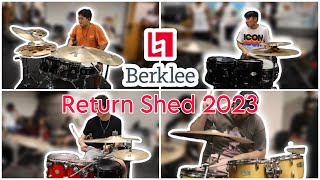 The Return Shed 2023 (Part 1/2) | Berklee College of Music Drum Shed