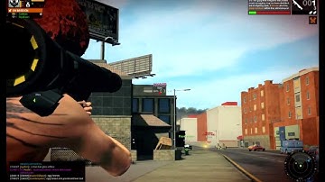 APB Reloaded Raxter Shooting From 140+ m with osmaw....