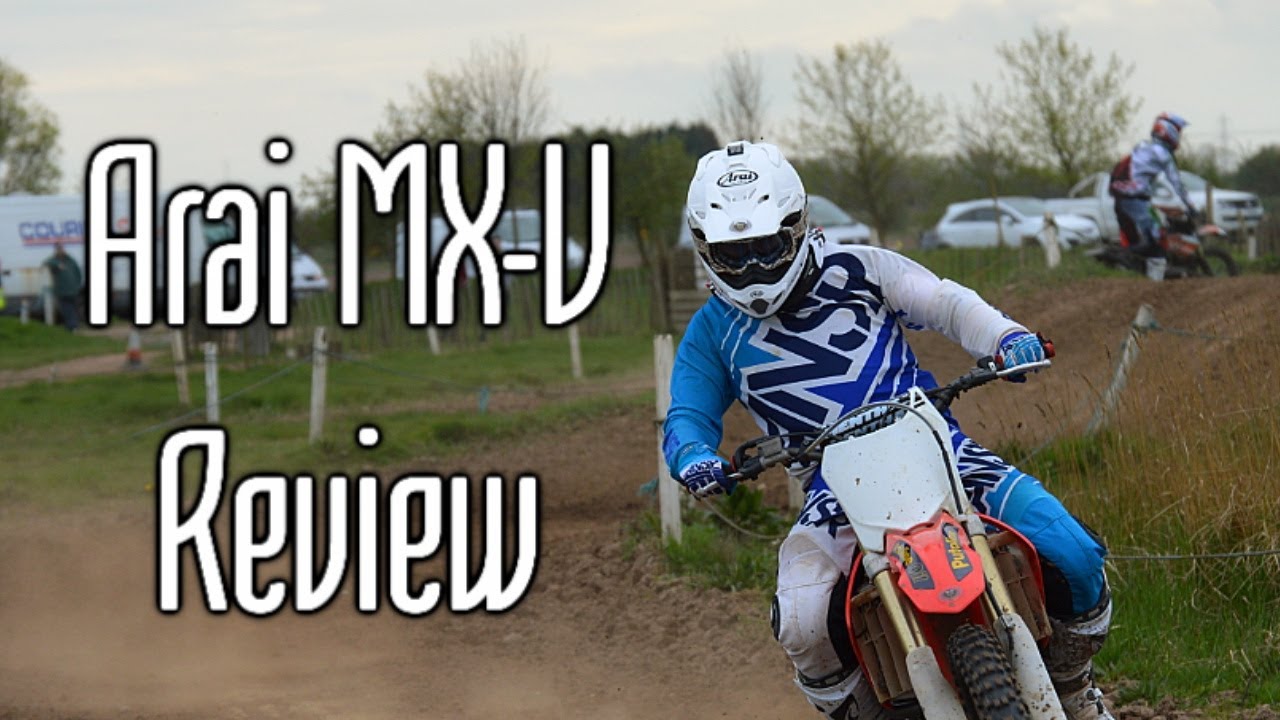 New Arai MX-V Live Review - YouTube