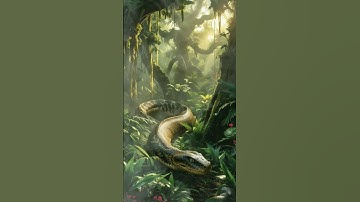 AI biggest snake in the jungle wow viral #wildlife #worldexplorer #nature #shortsvideo #snake #wow
