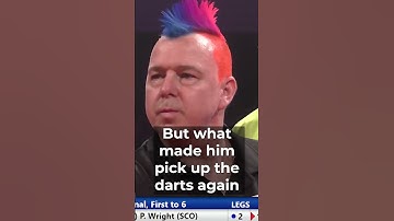 The Woman Who Saved Peter Wright’s Darts Career