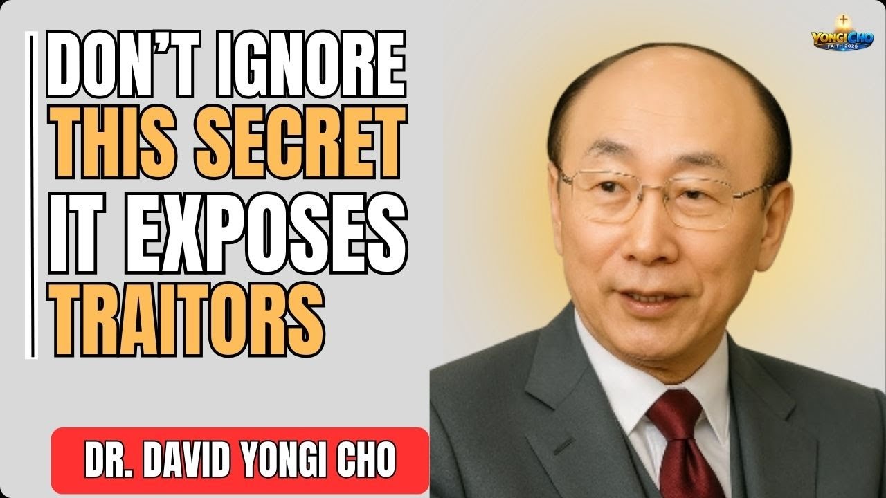 Do This at Midnight and Watch God Expose Your Enemies | Dr. David Yonggi Cho