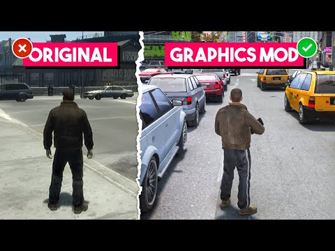 GTA 4 New Realistic Graphics Mod Download Low End PC (2024)