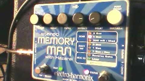 Electro Harmonix Stereo Memory Man with Hazarai