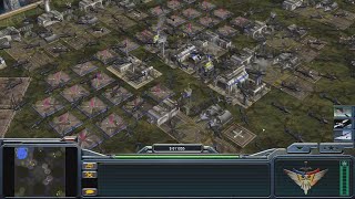 USA LASER ( NO SUPERWEAPON ) Command & Conquer Generals Zero Hour 1 vs 5 HARD Gameplay Death Star