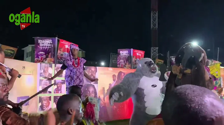 QUEEN MOTHER! IYABO OJO ARRIVAL WOW EVERYBODY AT HER MOVIE PREMIERE ( LABAKE OLODODO)